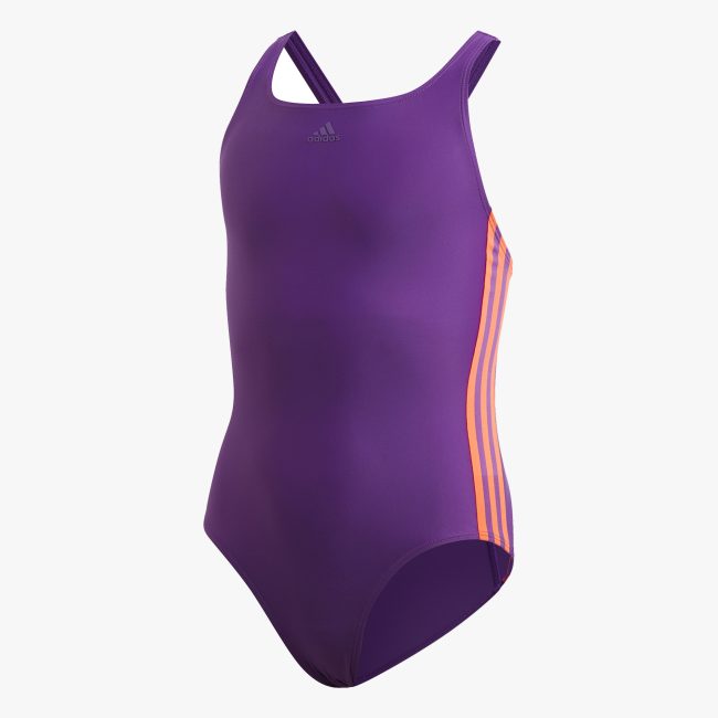 adidas Athly 3 Stripes Maillot De Bain Junior Fille Madina