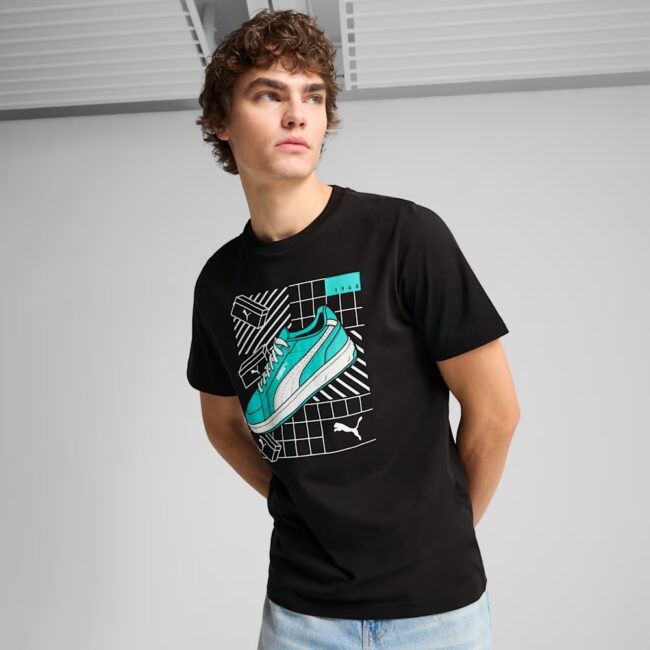 Puma T-shirt à imprimé graphique Homme – Image 3