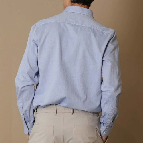 Lufian Chemise Coupe Décontractée à Manches longues Homme