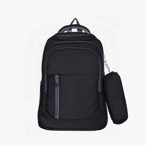 We Work Sac à Dos Scolaire & Pro avec Trousse Assortie