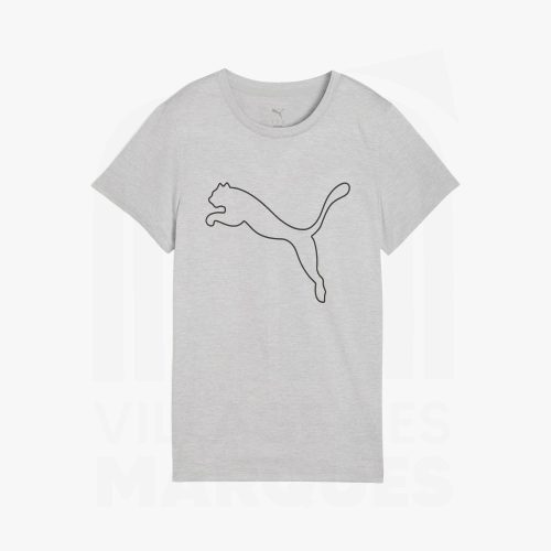 Puma Essentiels à logo Heather TAD T-shirt Femme