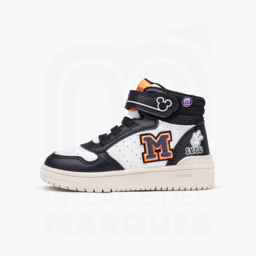 Geox Washiba Basket Montantes au Style Urbain Enfant Garçon
