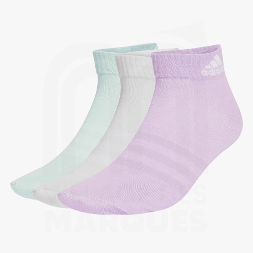 Adidas Chaussettes Fines Et Légères Lot De 3 Paires Femme