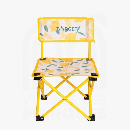 Target Petite Chaise Pliante de Camping Motif Citrons