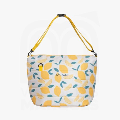 Target Sac Cabas Isotherme Souple Matelassé Motif Citrons