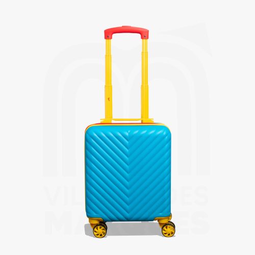 We Fly Valise Rigide Enfant Motif Chevrons à 4 Roues