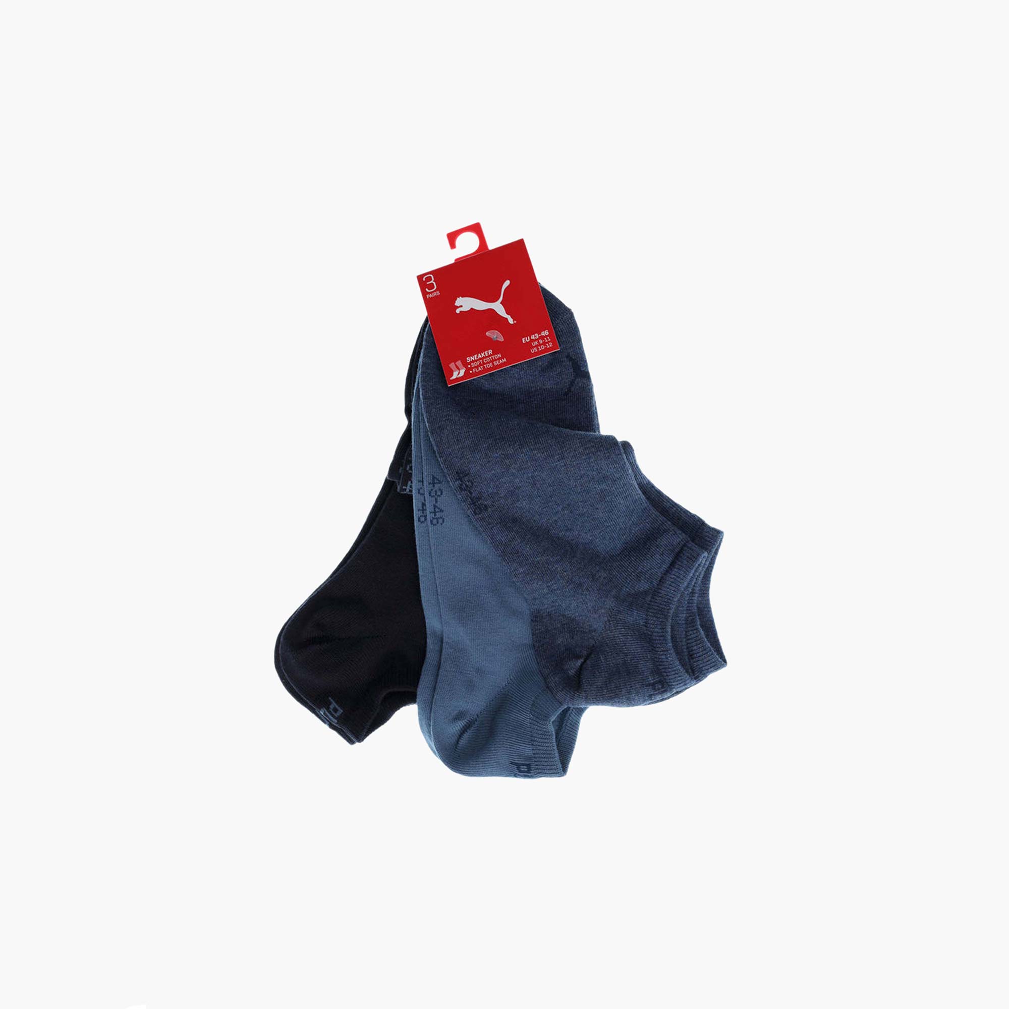 Puma Lot De 3 Paires De Chaussettes Courtes Unisex – Image 2