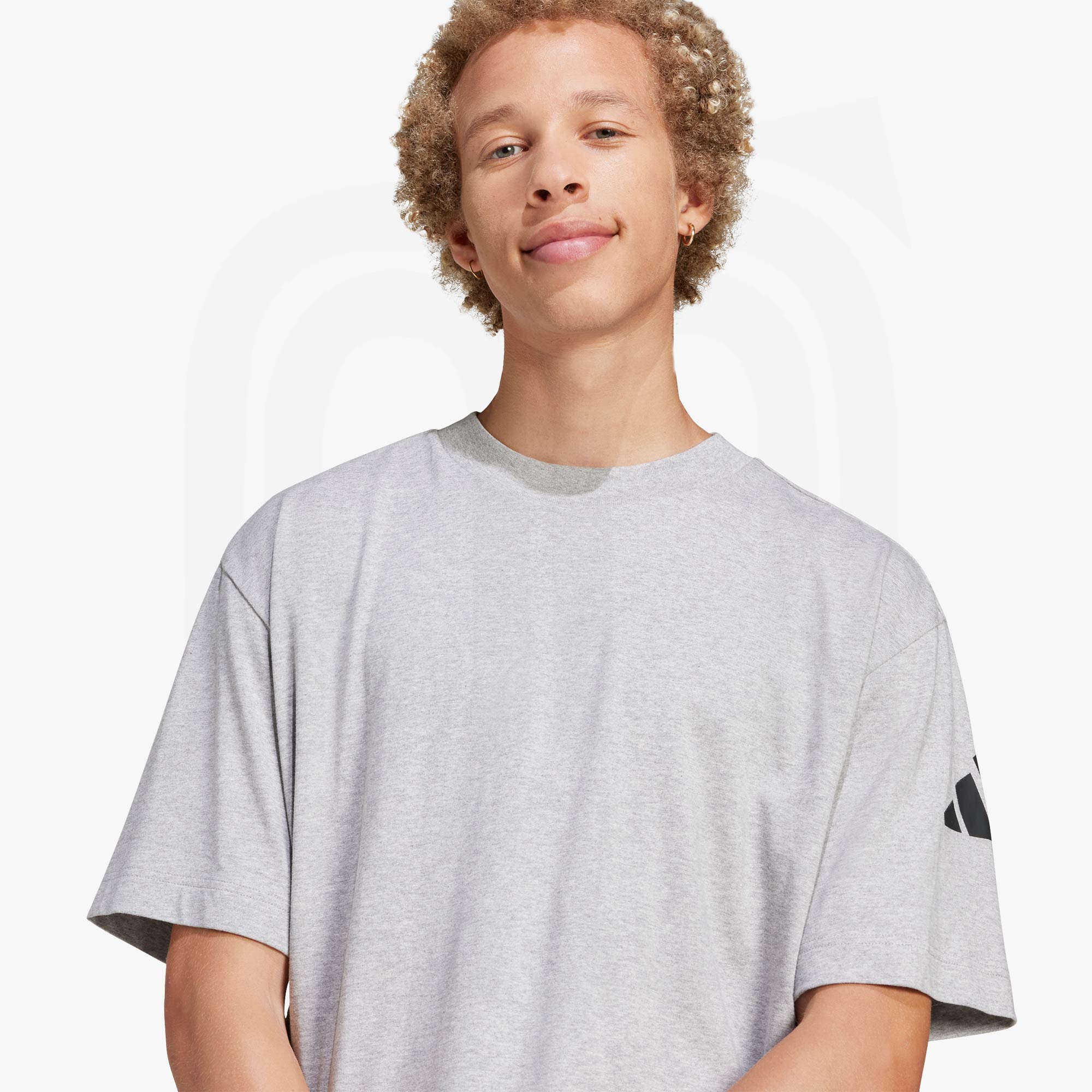 Adidas Essentials T-shirt Coupe Ample logo 3 Barres Homme – Image 5
